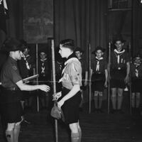 Investiture du scout du roi, Michel Poirier